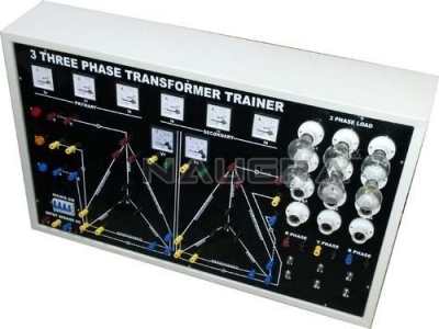 THREE PHASE TRANSMISSION LINE TRAINER